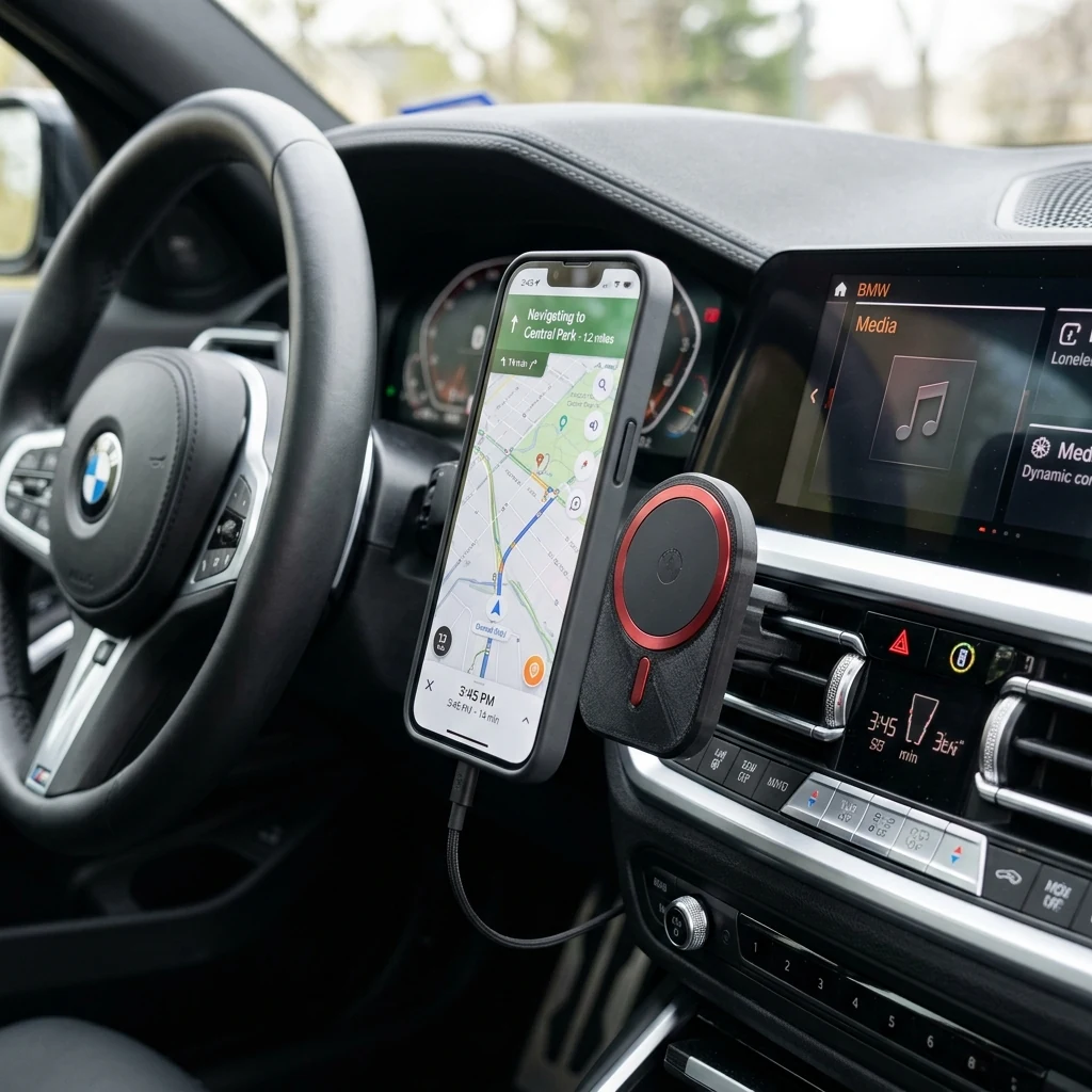 BMW 3-Series / Luxury Car Custom Dash Phone Mount
