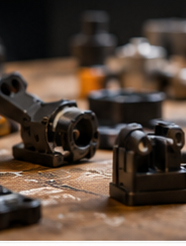 Real 3D Printed Parts Array